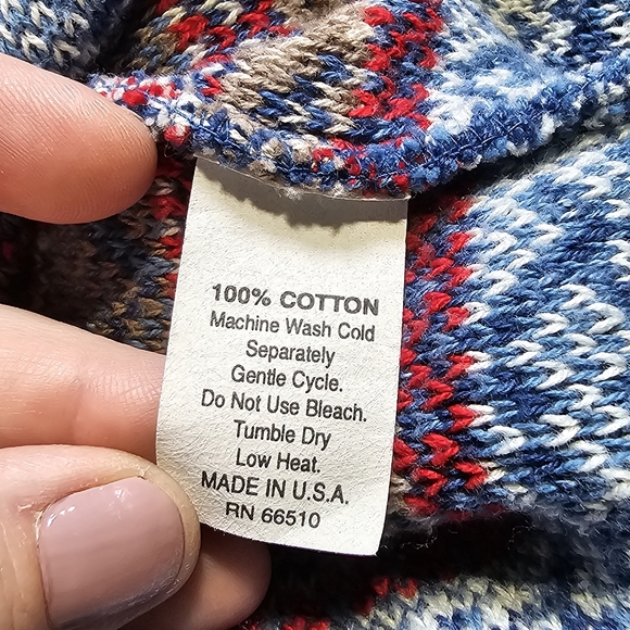 McKain Vintage 90's Tight Knit Turtleneck Sweater w Shoulder Pads Women's M USA - Picture 4 of 8